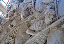 Cómo los rayos láser están rejuveneciendo la Columna de Marco Aurelio en Roma