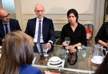 Baja en la edad de imputabilidad: Patricia Bullrich se reunió con la madre de Jeremías Monzón en el Senado