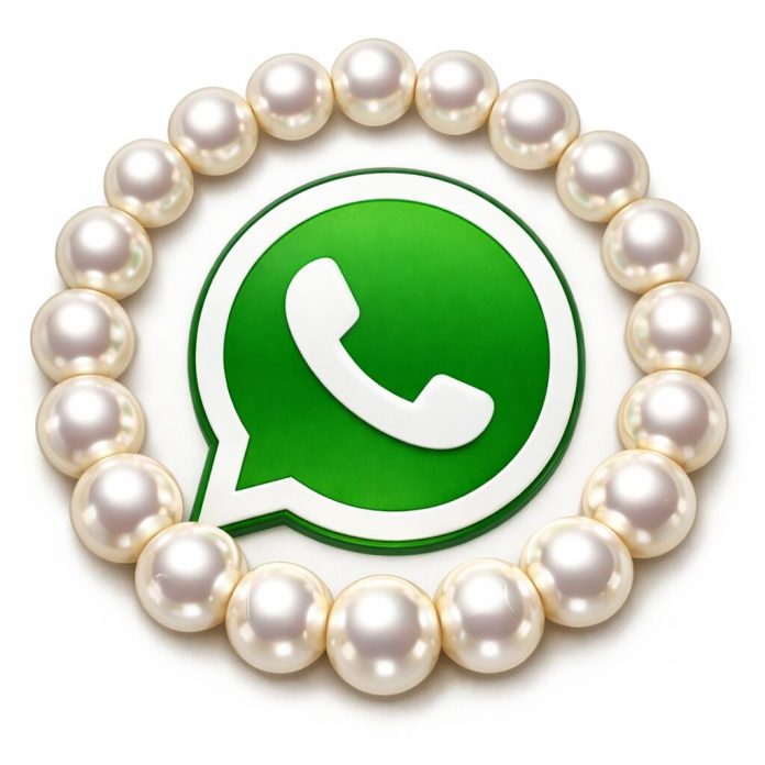 Cómo activar el “modo collar de perlas” de WhatsApp