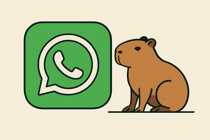 Cómo activar el “modo Capibara” de WhatsApp en febrero 2026
