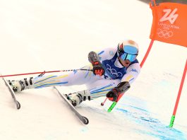 El gran debut de Tiziano Gravier en los Juegos Olímpicos de Invierno y la emoción de su madre Valeria Mazza en la tribuna