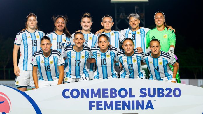 La selección argentina femenina perdió 1-0 ante Ecuador por el Sudamericano Sub 20