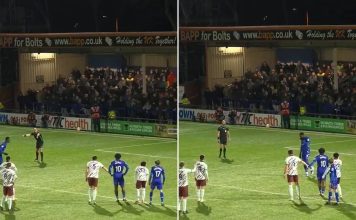 Tenía un penal a favor, pero por un insólito error terminó en tiro libre para el rival: “Nunca había visto nada parecido”