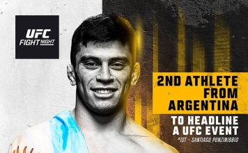 Debutó en UFC hace un año y ahora encabezará una cartelera frente una leyenda 17 años mayor que él: el sueño del argentino Kevin Vallejos