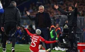 La decisión que tomará Mourinho en caso que se confirme la acusación por insultos racsitas contra el argentino Prestianni