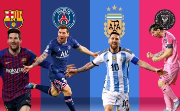 Los 900 goles de Messi: la infografía que detalla cada una de las anotaciones en sus equipos y con qué parte del cuerpo convirtió