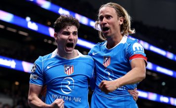 Recuperación en defensa, corrida de arco a arco y definición al ángulo: el golazo de Julián Álvarez en la revancha ante el Tottenham