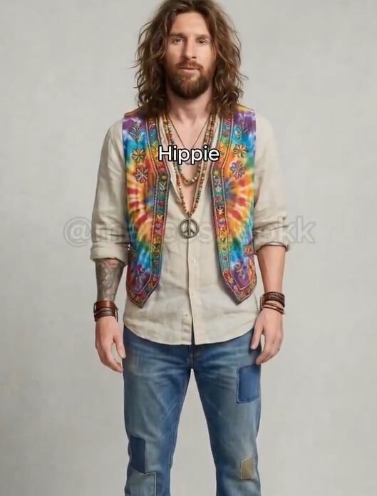 Un divertido video hecho con IA muestra cómo sería Lionel Messi si tuviera otra vida