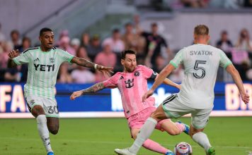 El golazo de cabeza de Lionel Messi en el estreno del estadio del Inter Miami que sirvió para el empate frente a Austin FC
