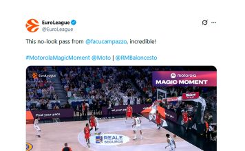 “El mágico Campazzo”: el pase sin mirar del argentino en la victoria del Real Madrid del que habla el mundo
