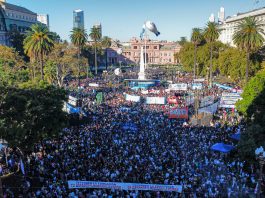 Emiliano Yacobitti advirtió que podrían volver a marchar si el Gobierno no cumple con el financiamiento universitario