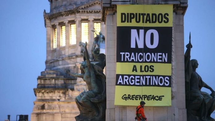 Habrá una marcha afuera del Congreso mientras los diputados debaten la modificación de la Ley de Glaciares