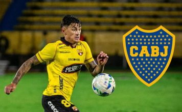 La filosa frase de un jugador de Barcelona de Ecuador contra Boca Juniors que elevó la temperatura antes del cruce por Libertadores