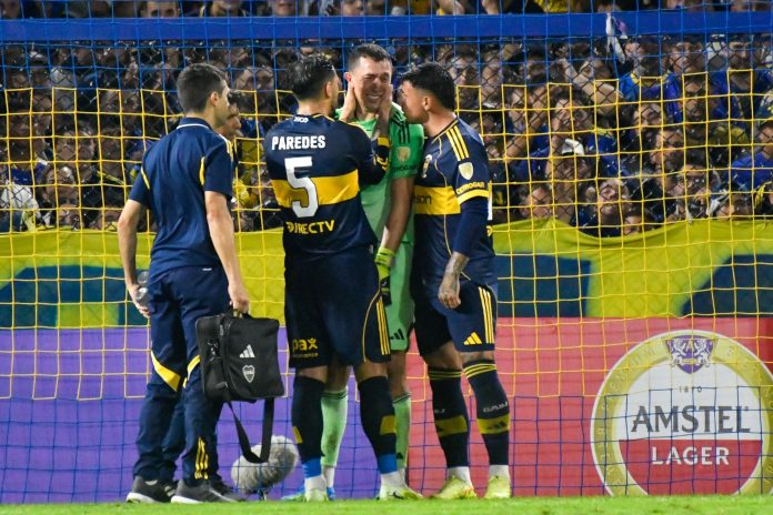 “Me rompí”: el video de la impactante lesión de Agustín Marchesín, quien se fue llorando de La Bombonera en el duelo Boca-Barcelona