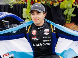 Nació en Miami, corre con bandera argentina, ama el mate y ya demostró ser ganador: “Mi sueño es ser campeón de la IndyCar”