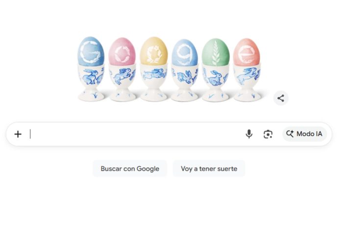 Pascua: el Doodle con el que Google celebra hoy la festividad cristiana