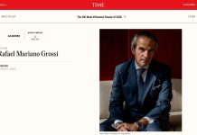 Rafael Grossi es el único argentino en la lista de las 100 personalidades más influyentes del año que publica Time