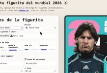 Creó una página gratuita para armar figuritas del Mundial con IA y se viralizó en TikTok
