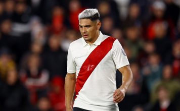 Del penal errado al gol del desahogo: la montaña rusa de Maxi Salas en el duelo entre River Plate y Blooming por la Sudamericana