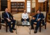 El gobernador de Salta le pidió a Santilli y a Lule Menem recursos para infraestructura en la provincia