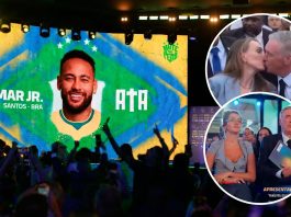 El show de Ancelotti en Brasil: del estallido por Neymar al beso de su esposa y la presencia de su hijastra que se robaron los flashes