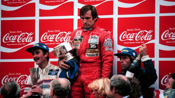 Hace 45 años, Carlos Reutemann logró su último triunfo en la Fórmula 1, pero no pudo celebrarlo por una tragedia