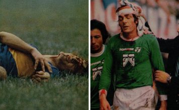 Ruggeri-Saccardi y la historia detrás de uno de los choques más épicos de la historia del fútbol argentino: “Nos rompimos la cabeza”
