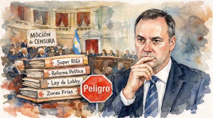 El escándalo Adorni desató una crisis en el Congreso y complica la agenda legislativa de Milei