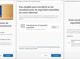 Microsoft extiende hasta 2027 las actualizaciones gratis de seguridad de Windows 10