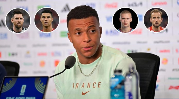 “¿Quién es mejor entre vos, Haaland, Kane y Messi?”: la contundente respuesta de Mbappé a horas del duelo ante Irak por el Mundial