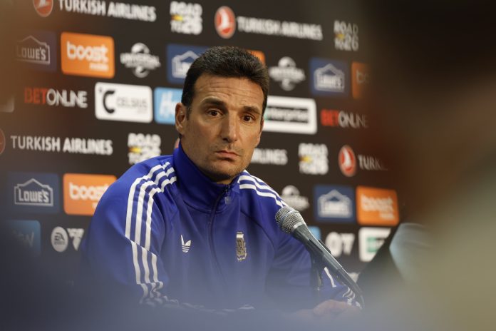 Scaloni habló antes del amistoso con Honduras: las pistas sobre el equipo, su charla con Messi y la advertencia a los jugadores “tocados”