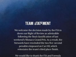 Sorpresiva decisión de la F1: le quitó las sanciones a Alpine y le devolvió el podio que Pierre Gasly logró en el GP de Mónaco