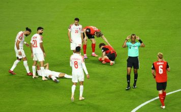 Sufrió una fractura de mandíbula en el debut del Mundial y ahora enfrentará a la selección argentina con una innovadora férula facial