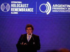 Tras asumir la presidencia pro tempore de la IHRA, Javier Milei participó del plenario sobre el antisemitismo