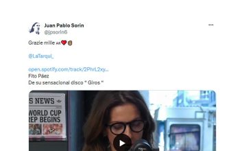 “Vengo a ofrecer mi corazón”: la declaración de amor por Argentina de una periodista italiana en medio del Mundial