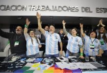 ATE pidió que el Gobierno dicte un asueto administrativo para este miércoles por el partido de Argentina-Inglaterra