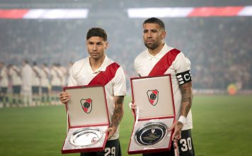 El debut de Nicolás Otamendi en River: un grave error, un cabezazo con el que casi empata y la frase al árbitro tras el final