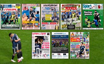 “Los inmortales, “La cabeza de Dios” y “Messi como el mundo”: las portadas de los principales diarios del planeta tras la remontada de Argentina ante Inglaterra