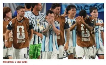 “Milagro”, “drama” y “evitó el desastre”: las portadas de los medios del mundo tras el duro triunfo de Argentina ante Cabo Verde