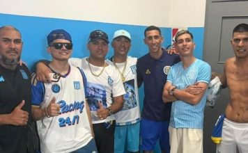 El inquietante lazo de la barra de Racing con un grupo disidente de Independiente en medio de la tensión en la popular de la “Academia”