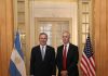 Un funcionario de Trump destacó el rumbo económico del Gobierno y pidió que se ratifique el acuerdo comercial para bajar aranceles a bienes de EEUU