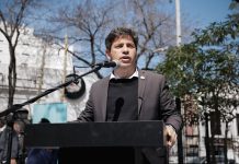 Axel Kicillof: «Estamos trabajando para ganarle a Milei»