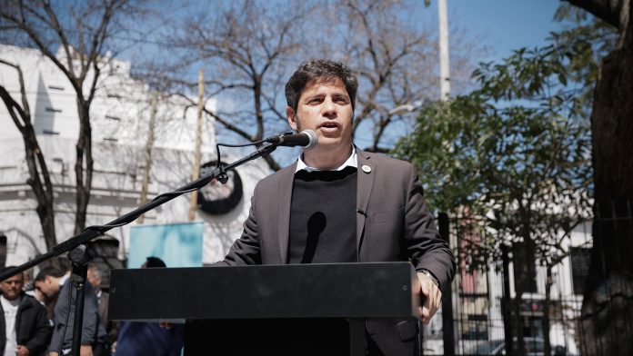 Axel Kicillof: «Estamos trabajando para ganarle a Milei»