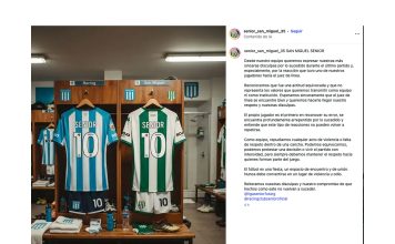 Brutal agresión de un futbolista al juez de línea en un partido entre Racing y San Miguel del Senior: “Está bastante golpeado”