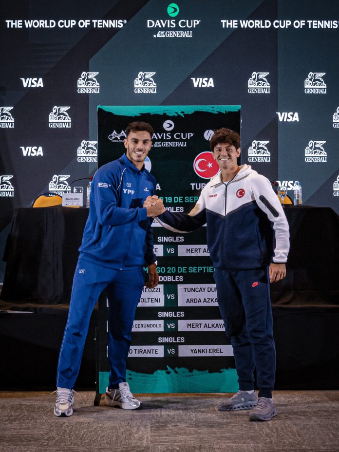 Copa Davis: Francisco Cerúndolo abrirá la serie ante Turquía y Thiago Tirante jugará el segundo punto