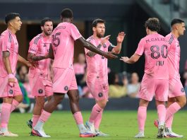 El golazo de tiro libre de Messi en el empate de Inter Miami: a cuánto quedó de Cristiano Ronaldo en la carrera por los 1.000 tantos