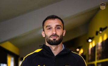 El mensaje de Germán Pezzella a los hinchas de River Plate durante su presentación como nuevo jugador de Peñarol
