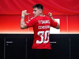 La presentación del Diablito Echeverri en el Benfica tras ser cedido por el Manchester City: “Vamos a cumplir todos los objetivos”