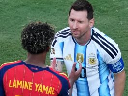 Lamine Yamal confesó qué le dijo a Messi al oído durante el abrazo después de la final del Mundial