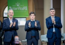 Otra señal de Kicillof a las provincias: compartió un acto con el intendente de Córdoba, que críticó a Milei
